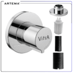 A41461 Ankastre Stop Valf Sıva üstü - Görsel 2