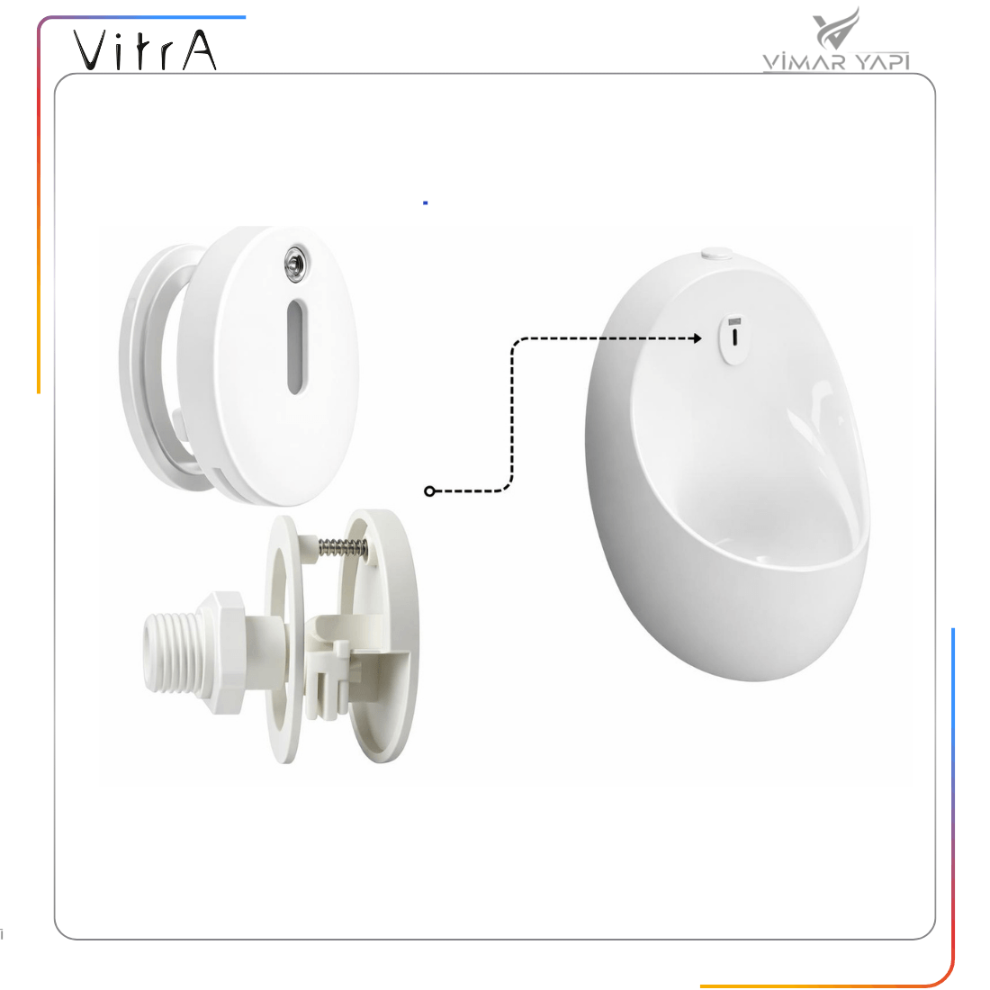 424698YP1TE 5999 Pisuvar Su Dağıtım Rozeti