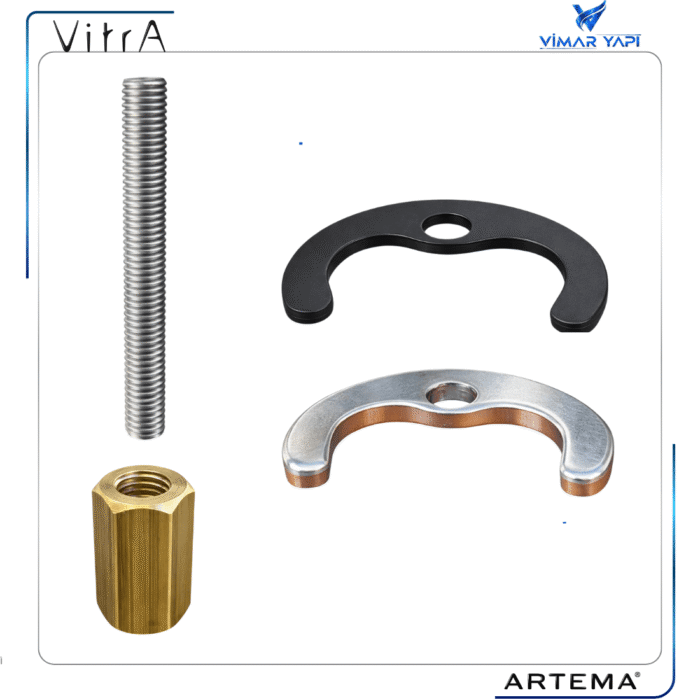 A33310YP Gr. Tespit Plaka+Saplama M8/L=110 - Görsel 4