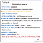 A33344YP MDS Plastik Su Jeti Tek Çıkışlı SNZ10 (Eski seri) - Görsel 5