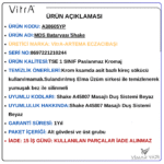 A38605YP MDS Bataryası Shake (A45807 Masajlı Duş Sistemi Beyaz) - Görsel 5