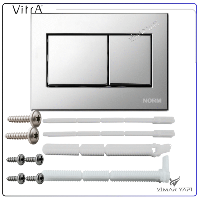 720-0180 Kumanda Paneli-P.Krom Set (Norm) - Görsel 1