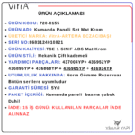 720-0155 Kumanda Paneli Mat Set (Norm) - Görsel 7