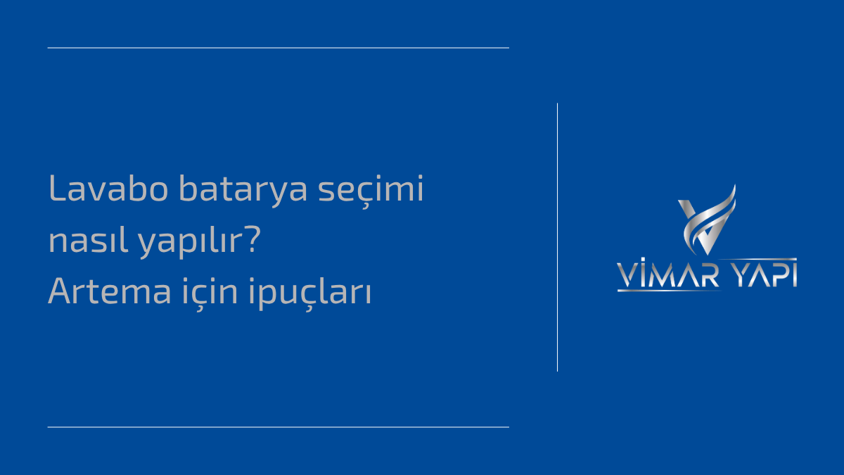 Lavabo batarya seçimi nasıl yapılır? Artema için ipuçları 1 Lavabo batarya seçimi ve Artema marka modern batarya örneği