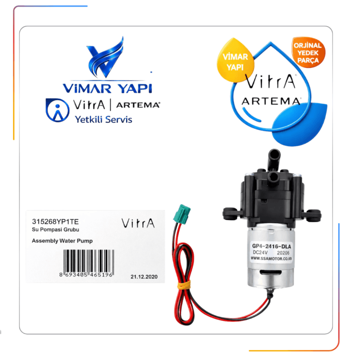 315268YP1TE V-Care Su Pompası Grubu - Görsel 3