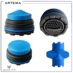 A25604YP + Anahtar VitrA-ARTEMA Perlatör M215x1-A Cache Slot - Görsel 2
