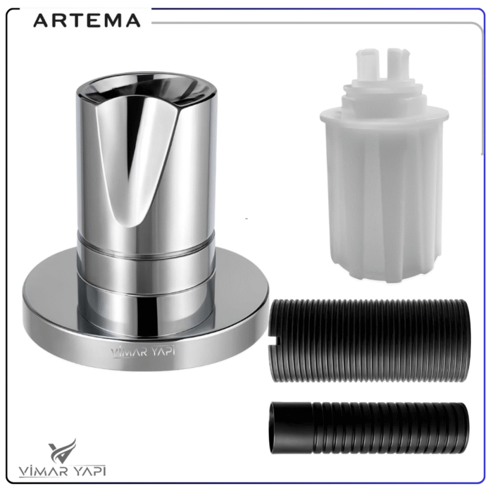 A41443 Ankastre Stop Valf-Sıva Üstü - Görsel 5