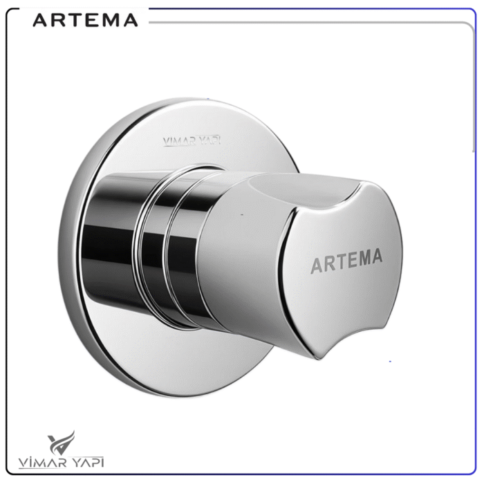 A41443 Ankastre Stop Valf-Sıva Üstü - Görsel 1