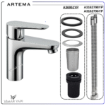 A42966 ARTEMA Nuvo Round Lavabo Bataryası - Görsel 2