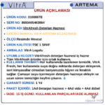 310085YP1TE VitrAfresh Deterjan (Haznesi Tüm Seriler için) - Görsel 3