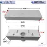 316060YP1TE Metropole Deterjan Hazne + Kapağı-Beyaz - Görsel 6