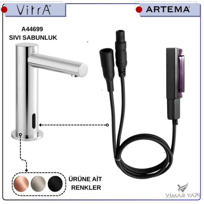 A26188YP Sensör Sıvı Sabunluk Kısa M.1200mm (A44699) - Görsel 2
