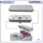 316060YP1TE Metropole Deterjan Hazne + Kapağı-Beyaz - Görsel 2