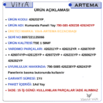 426202YP Kumanda Paneli Yay (790-5085 426238 426243YP) - Görsel 4