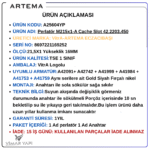 A25604YP + Anahtar VitrA-ARTEMA Perlatör M215x1-A Cache Slot - Görsel 7