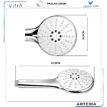 A3358401YP El Duşu 3 Fonksiyon WF - Görsel 2