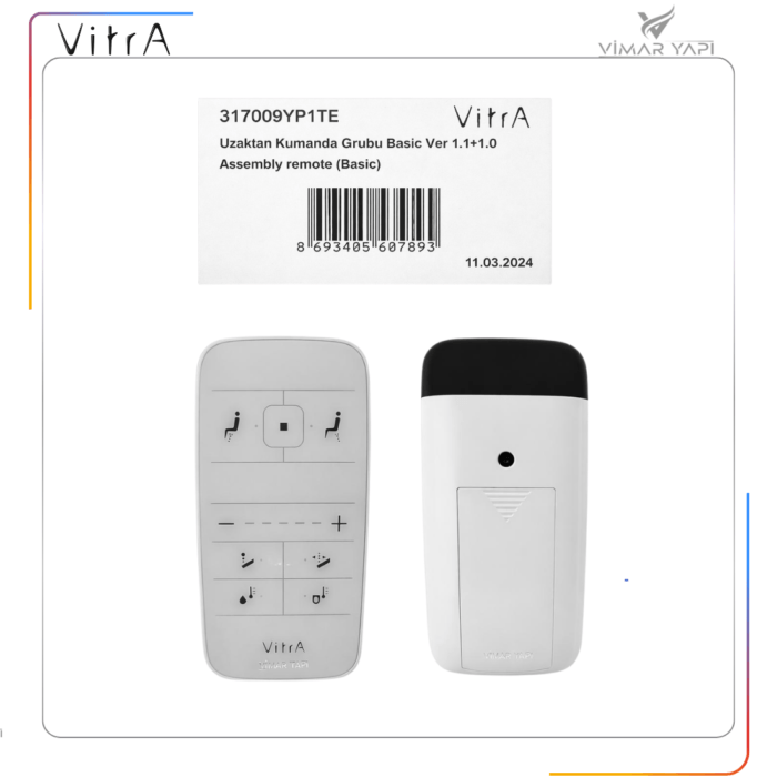 317009YP1TE V-CARE Uzaktan Kumanda Grubu Basic Ver 1.1+1.0 - Görsel 5