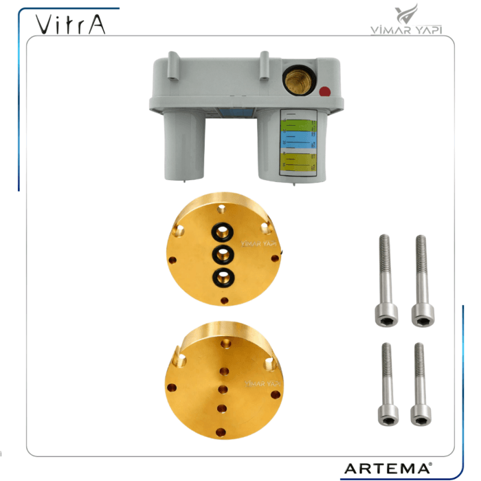 A33313YP 2cm Ankastre Lavabo batarya uzatması (2cm) - Görsel 5