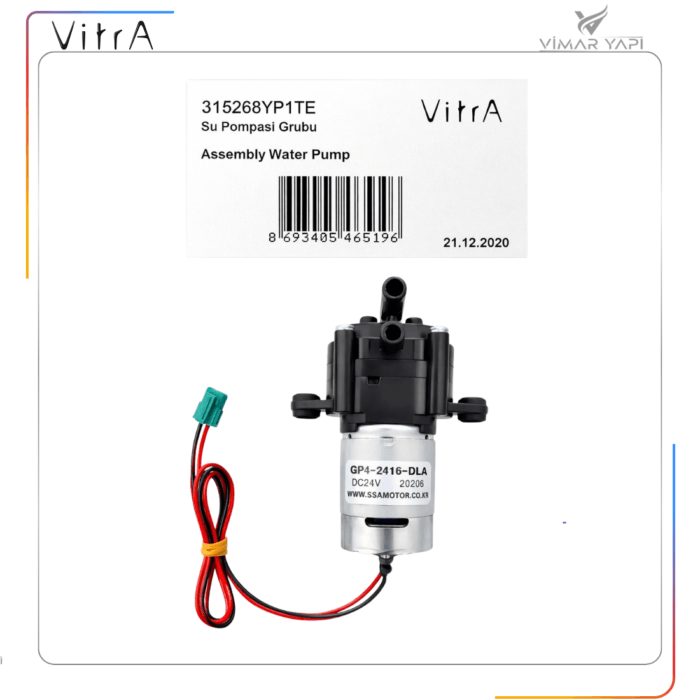 315268YP1TE V-Care Su Pompası Grubu - Görsel 6