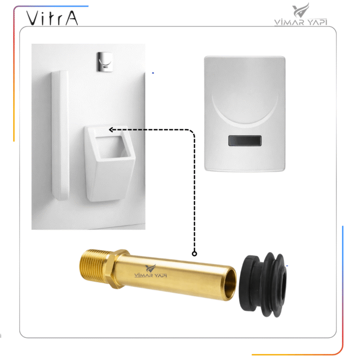 429477YP1TE Pisuar Ara Bağlantı Boru Ve Contası (424315YP1TE) - Görsel 2