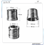 A2333353YP Kartuş Tespit Vidasi Ankastre. Banyo (A21111YP Yerine) - Görsel 6