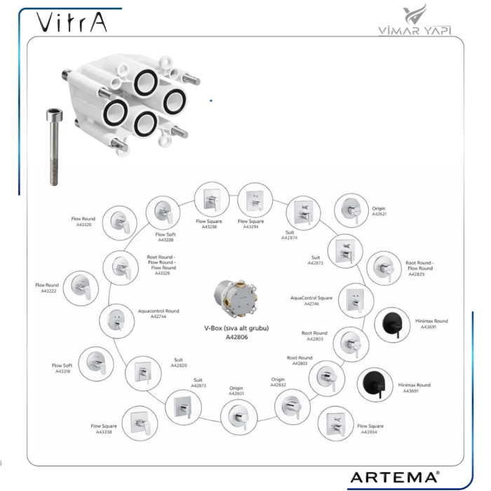 A43525 V-box Uzatma parçası 5Cm - Görsel 3