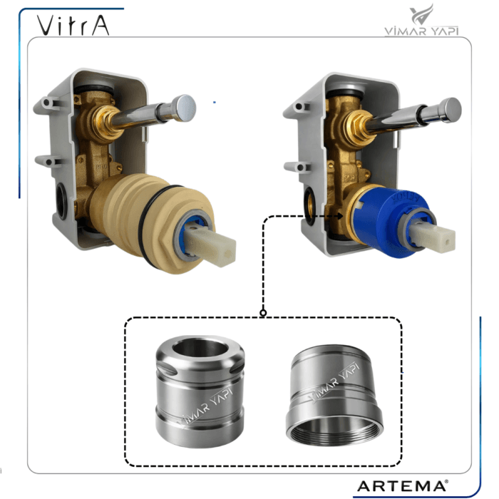 A2333353YP Kartuş Tespit Vidasi Ankastre. Banyo (A21111YP Yerine) - Görsel 7