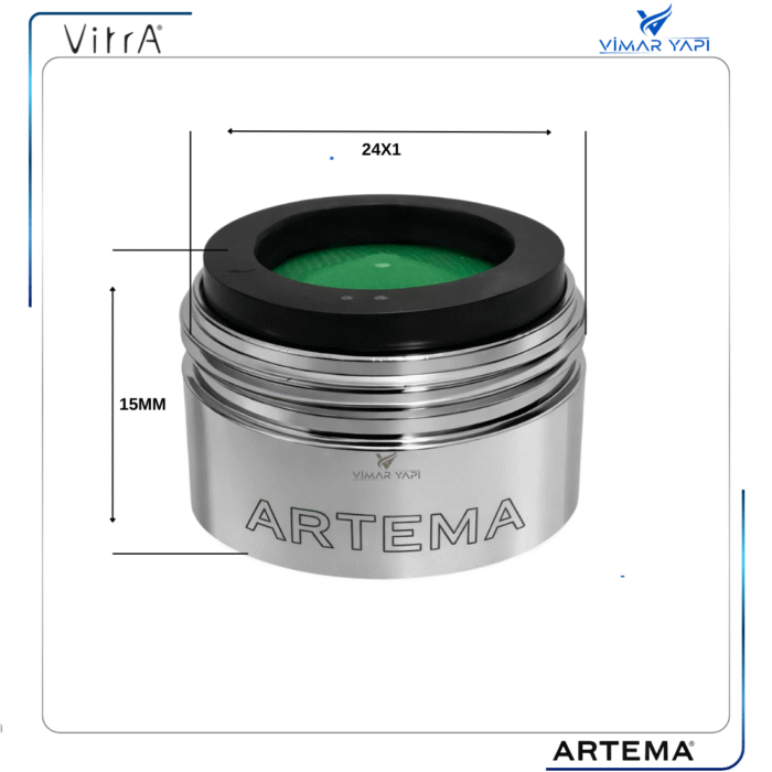 A3262201YP Perlatör. M24X1-Z Neoperl İçten Mafsallı - Görsel 3
