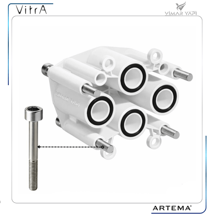 A43525 V-box Uzatma parçası 5Cm - Görsel 7