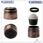 A3344226YP Perlatör M18x1 Shorty Origin Bakır