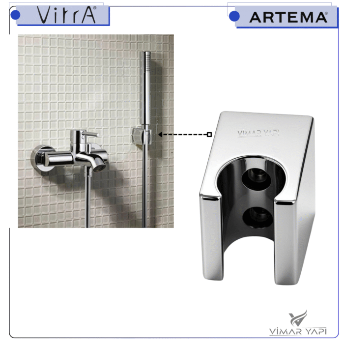 GÜNCEL TASARIM (1100 x 1100 piksel) (18) A2278301YP El duşu Uyumlu Sabit Askı - Görsel 4