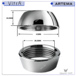 A2461601YP Kartuş Tespit Rekor Kapağı - Görsel 3
