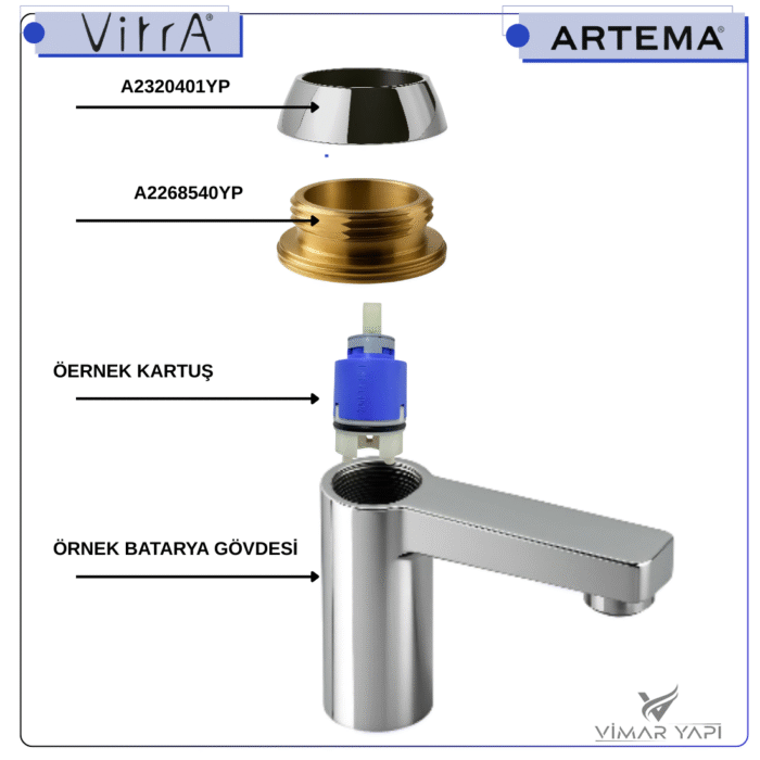 A2320401YP Kartuş Tespit Rekor Kapağı - Görsel 2