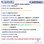 436451YP Kumanda Paneli Yay - Görsel 3