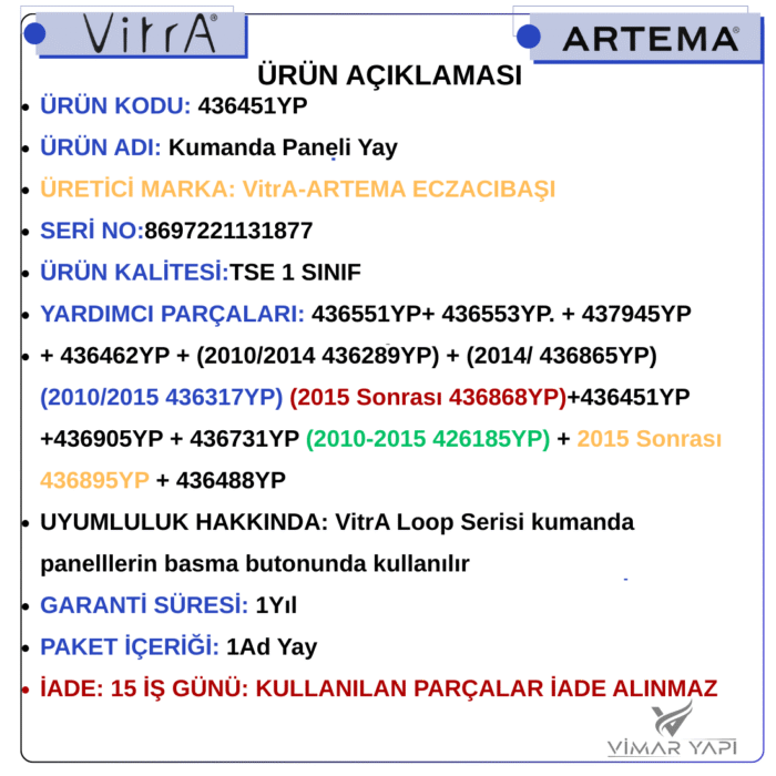GÜNCEL TASARIM (1100 x 1100 piksel) (3) 436451YP Kumanda Paneli Yay - Görsel 3