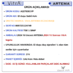A2278301YP El duşu Uyumlu Sabit Askı - Görsel 7
