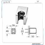 A2278301YP El duşu Sabit Askı - Görsel 2