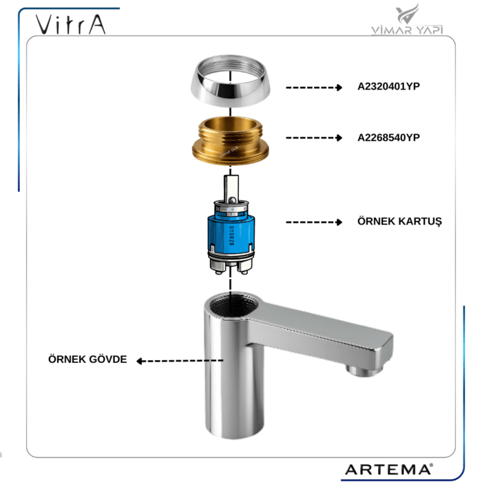 A2320401YP Kartuş Tespit Rekor Kapağı - Görsel 2