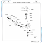 A2495601YP Banyo Bat Kartuş tespit rekor kapağı - Görsel 7