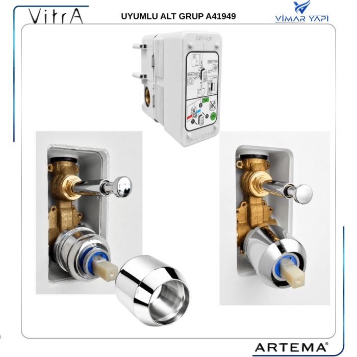 A2484501YP Dış Gövde Borusu Ø40 Ank. Banyo ABS - Görsel 4