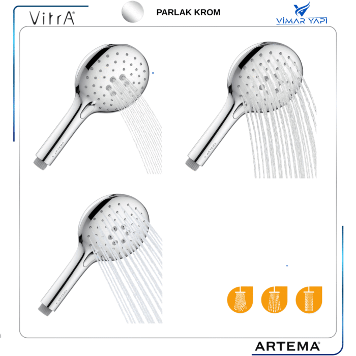 A3308101YP El Duşu 3 Fonksiyonlu P77600 - Görsel 4