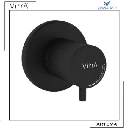 A4145836WTC Origin Ank. Stop Valf-Sıva Üstü, mat siyah