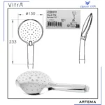 A3308101YP El Duşu 3 Fonksiyonlu P77600 - Görsel 2