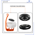 436732YP Doldurma grubu Membran Conta FM (B2-231) - Görsel 2