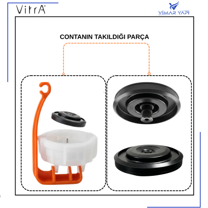 436732YP Doldurma grubu Membran Conta FM (B2-231) - Görsel 2