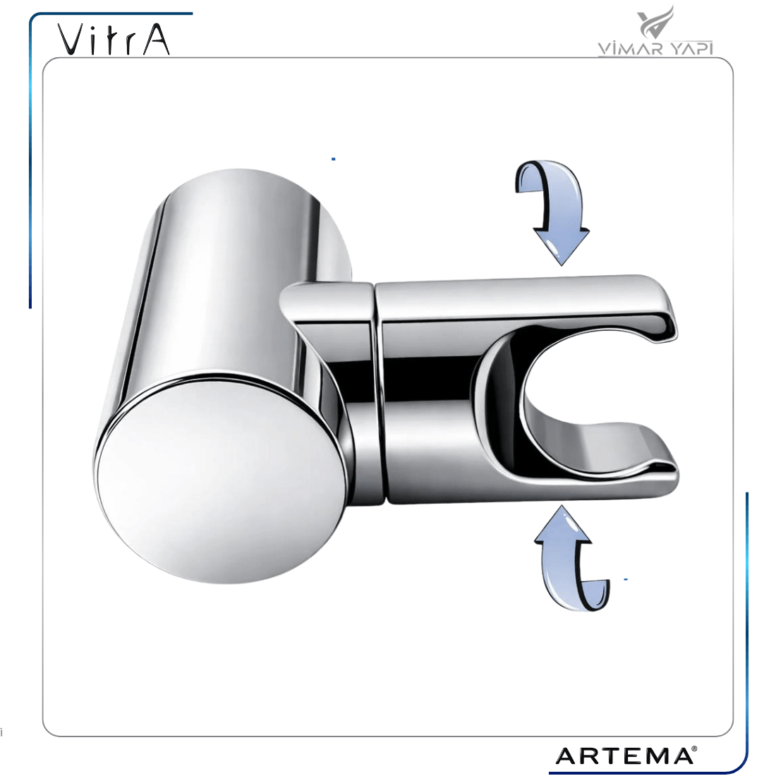 A31608YP Duş Oynar Askı Minimalist/Solex