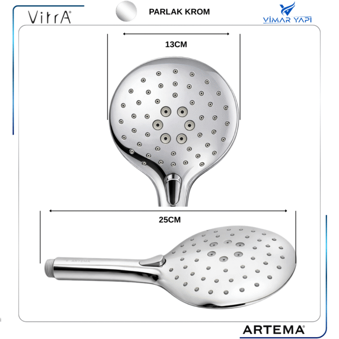 A3308101YP El Duşu 3 Fonksiyonlu P77600 - Görsel 2