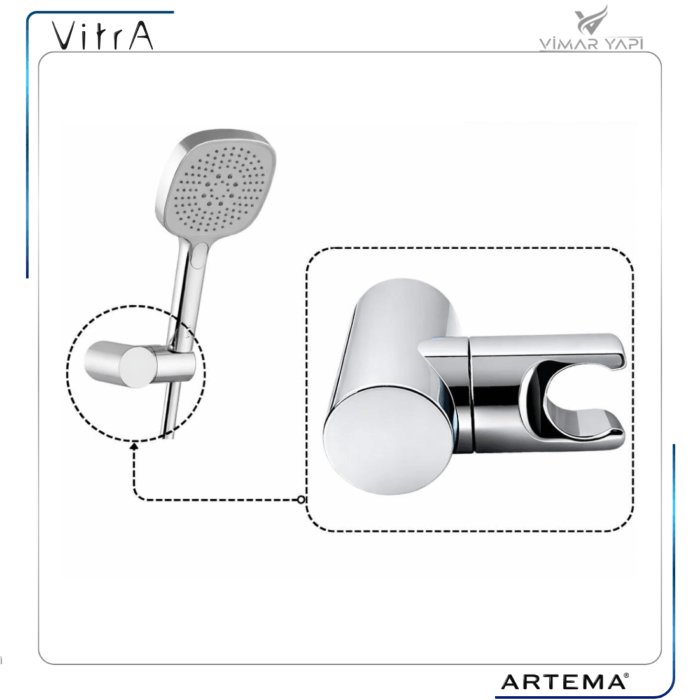 A31608YP Duş Oynar Askı Minimalist/Solex - Görsel 2