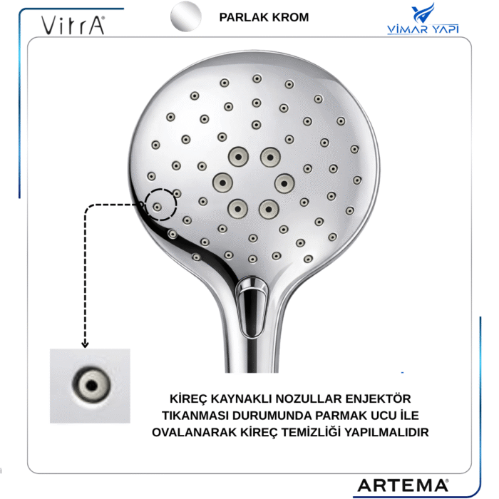 A3308101YP El Duşu 3 Fonksiyonlu P77600 - Görsel 3