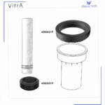 426051YP+426053YP Asma Klozet Temizsu Pissu Gider conta Seti - Görsel 3